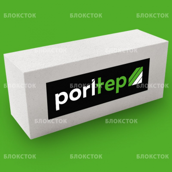 Пеноблоки стеновые Poritep Коломна 625х200х400, D400