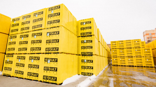 Газосиликатные блоки Istkult D500 625х750х150 Jumbo перегородочные