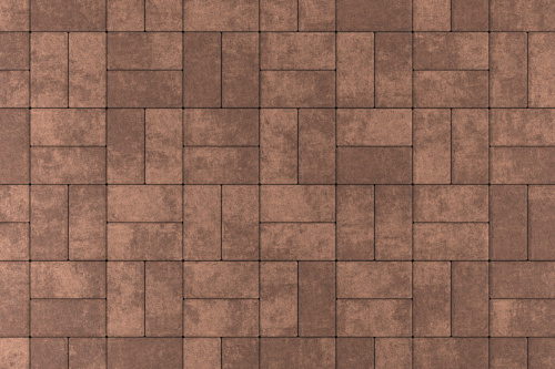 Брусчатка Stellard Прямоугольник 80 мм Color mix Мокко
